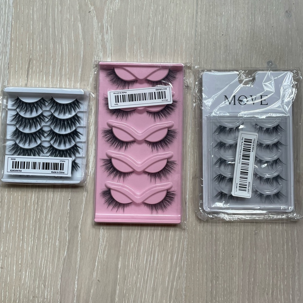 Assorted False Eyelashes Set - Picture 1 of 4